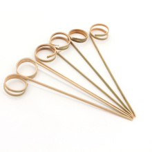 Eco Friendly Disposable Bamboo Kebab Skewers For Party BBQ